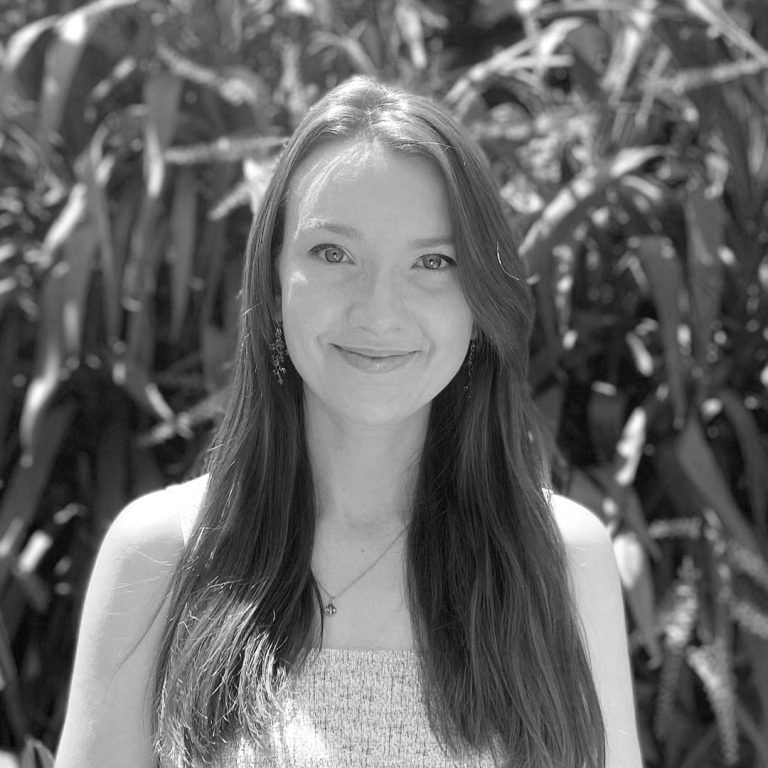 Black and white photo of Nina Wyatt