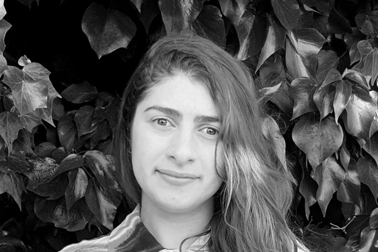 Black and white photo of Deanna Tabacco