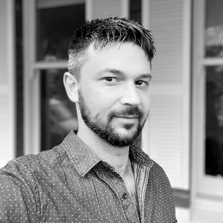 black and white photo of David Isaacs