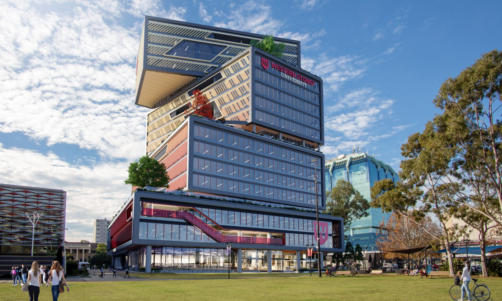 Bankstown City Campus, Western Sydney - Lyons | Australian public  architecture & urban design specialists
