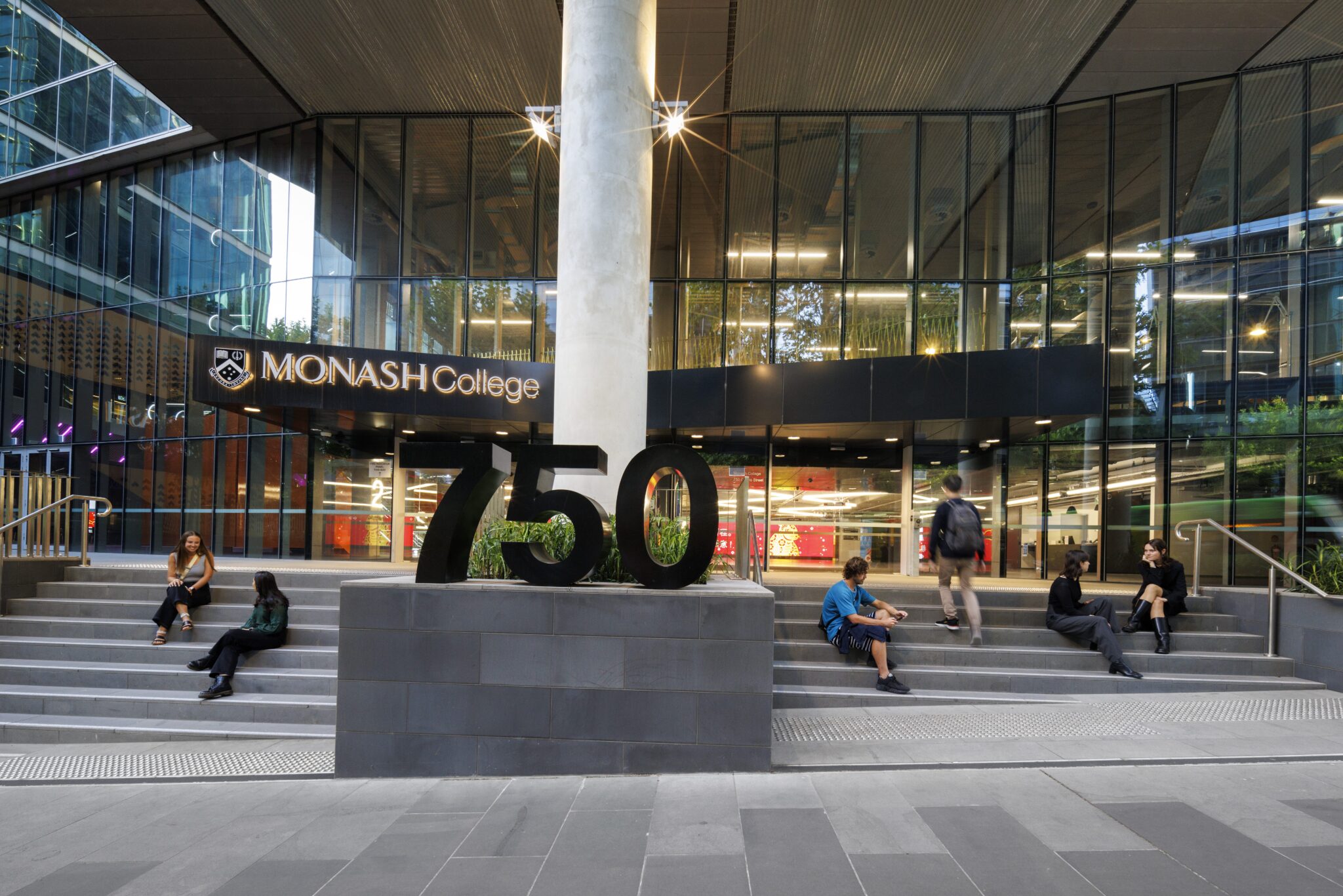 Monash College, 750 Collins Street Lyons Australian public